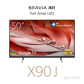 Smart TV Sony Bravia XR-50X90J 50” 4K 120Hz Google