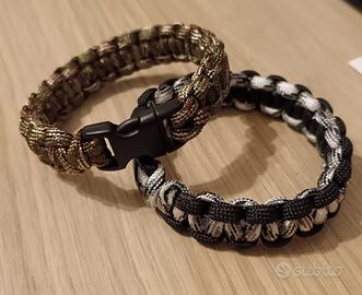 Bracciali in paracord