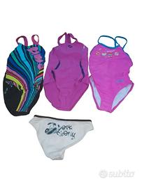 set costumi bambina 6anni. 3 interi di cui 2 aren