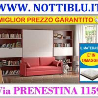 Letto a Scomparsa FAMILY 3p + MATERASSO OMAGGIO