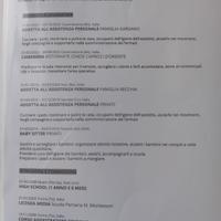 Lavoro domestica oh pulizie