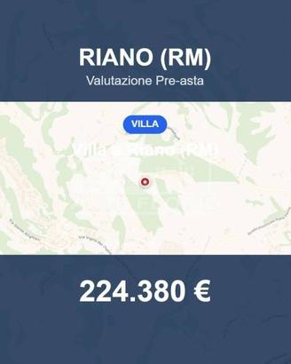 Immobile in asta di 150 m² con box auto a Riano