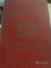 Libro vintage vini d’Italia 1955