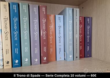 Il Trono di Spade — serie completa 10 volumi — ott