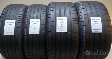 4 GOMME 245 35 20 E 305 30 21 PIRELLI BR1691