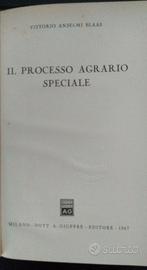 Anselmi Blaas Il processo agrario speciale Giuffrè