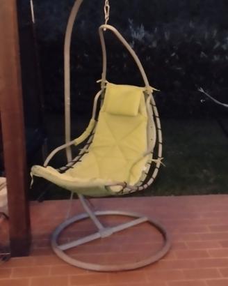 dondolo giardino con struttura 