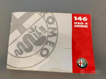 Libretto Uso e Manutenzione Alfa Romeo 146