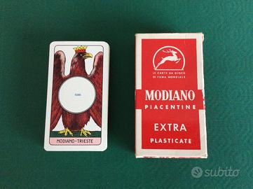 Carte Piacentine Extra Plastificate