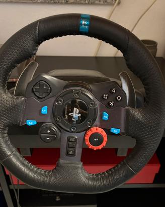 Volante Logitech G29 + Pedaliera PS4/PS5/PC