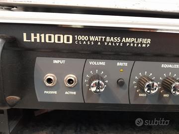 HARTKE LH1000 TESTATA PER BASSO CON CASE