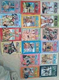 manga One piece dal primo volume al 16 volume