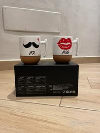 Love-KANKEI Mr e Mrs Tazzine Caffè Tazze NUOVE