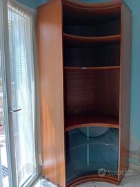 Mobile angolare e vetrinetta