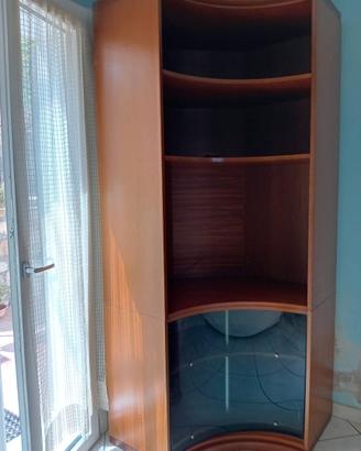 Mobile angolare e vetrinetta