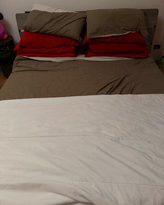Letto king size flou