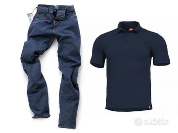 Jeans Uomo WAMPUM + Polo PENTAGON