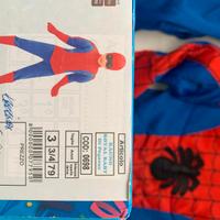 vestito carnevale spiderman