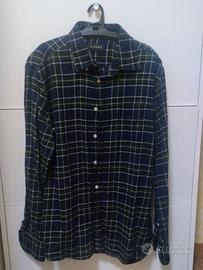 Camicia Uomo PIOMBO a quadri Blu/Verde – Taglia L