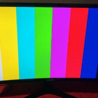 Monitor Curvo Samsung C24RG50FQR 24" 144Hz Full HD