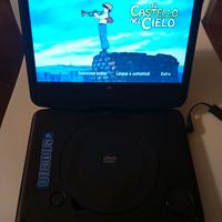 Lettore DVD portatile + cuffie