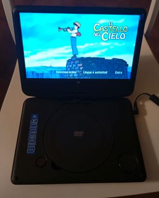 Lettore DVD portatile + cuffie