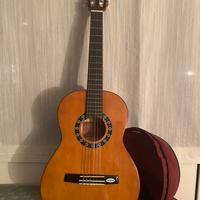 Chitarra Classica Valencia 4/4 Custodia Rossa