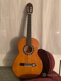 Chitarra Classica Valencia 4/4 Custodia Rossa