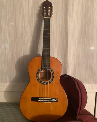 Chitarra Classica Valencia 4/4 Custodia Rossa