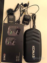 Microfono Synco G2 A1 audio