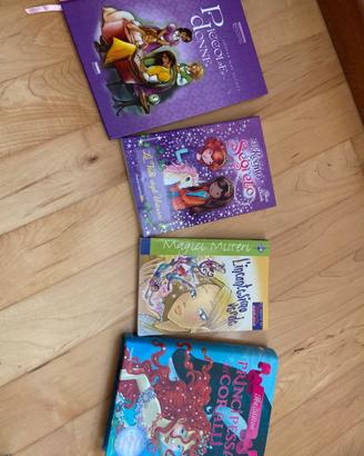 Libri (4 libri) da bambina nuovi