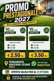  Prato Sintetico Prestagionale 2027