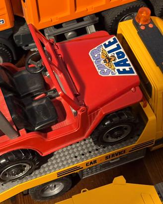 Bruder carro attrezzi con Jeep Wrangler