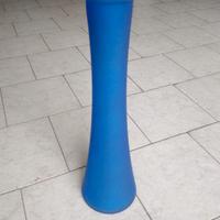 Vaso vetro colore bleu