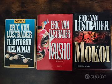 Lotto 3 libri Eric Van Lustbader - Thriller ninja
