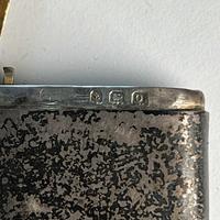 Vesta Case Antico Argento Sterling Birmingham 1900
