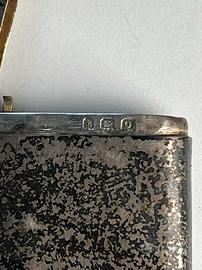 Vesta Case Antico Argento Sterling Birmingham 1900