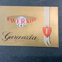 Garanzia per orologi Tavernier ‘60-‘70 vintage