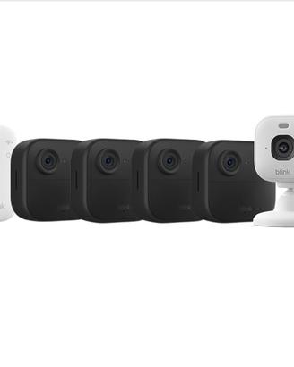 4 Telecamere senza fili Blink Outdoor 4 + OMAGGIO