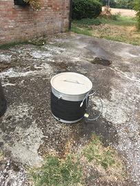 pentola in alluminio 60 l per ammostamento birra