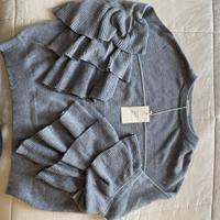 Maglione grigio taglia unica