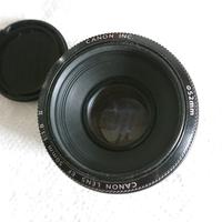 obiettivo Canon 50 mm f1.8 II