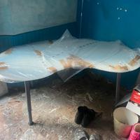 Scrivania in vetro ikea - ottimi stato