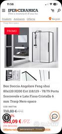 BOX DOCCIA FENG SHUI – NUOVO Finitura Cromo