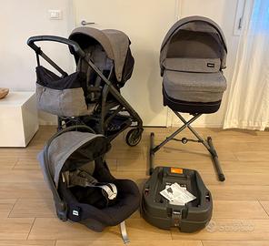 Trio Inglesina Trilogy city+base isofix+accessori