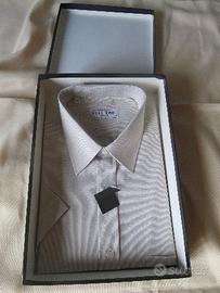 Camica uomo full time a quadretti