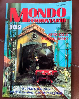 rivista treni Mondo ferroviario 102 fs gr480 1994