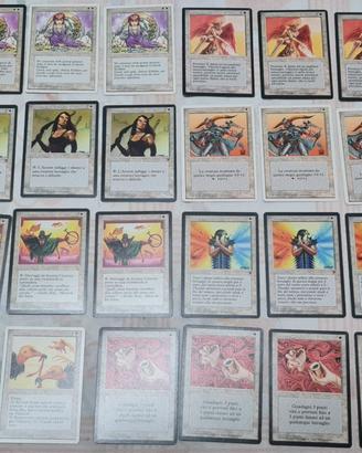 Magic the Gathering vecchie edizioni Lotto3 Bianco