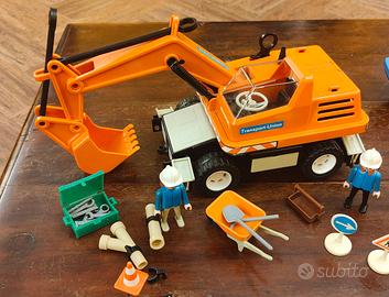 escavatore Playmobil 3472 anni 80/90 