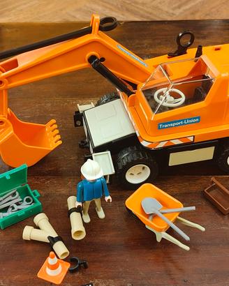 escavatore Playmobil 3472 anni 80/90 